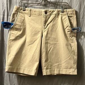 Old Navy Khaki Flat Front Shorts